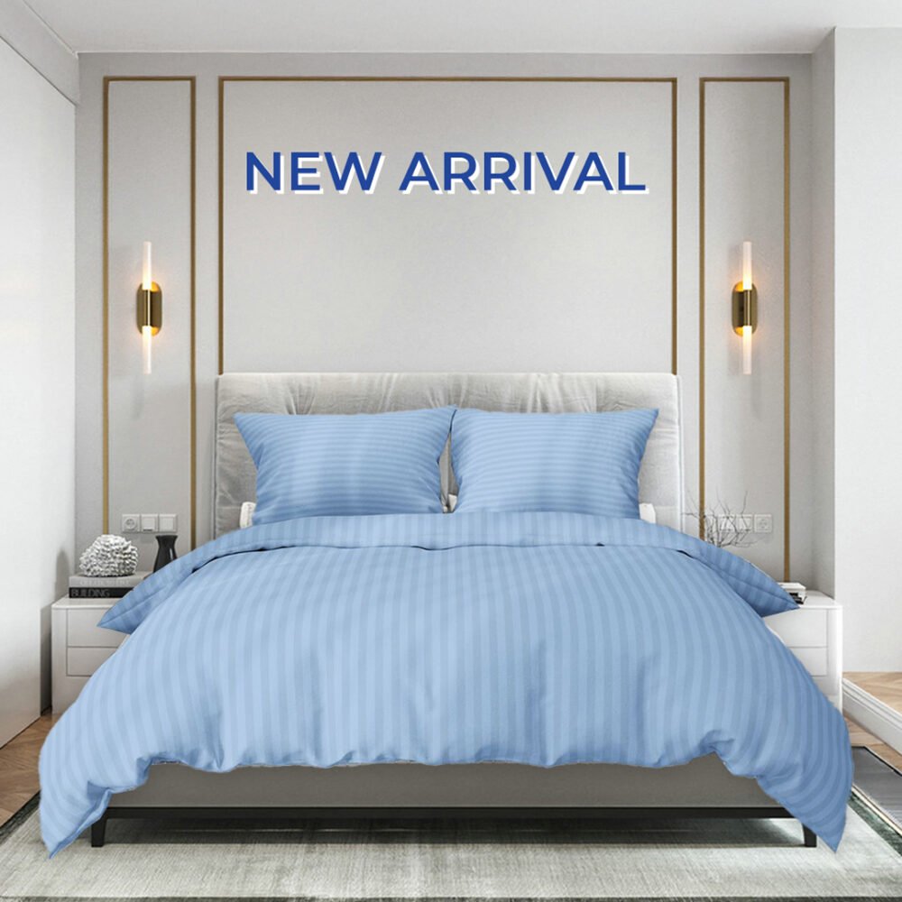 Bed cover with pillow cases