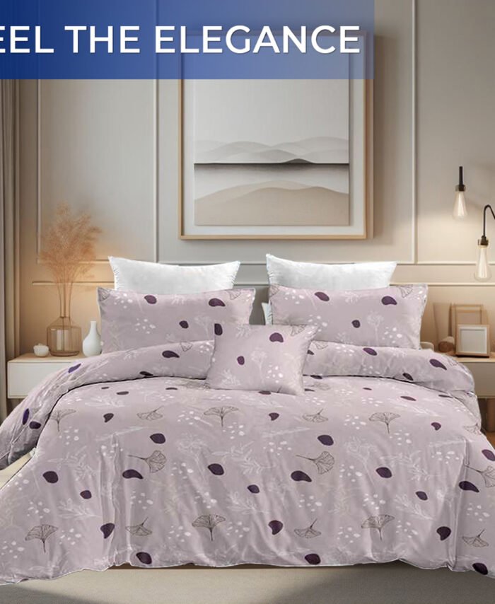 Bed cover with pillow cases