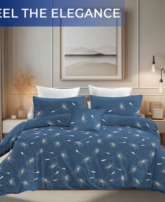 Bed cover with pillow cases